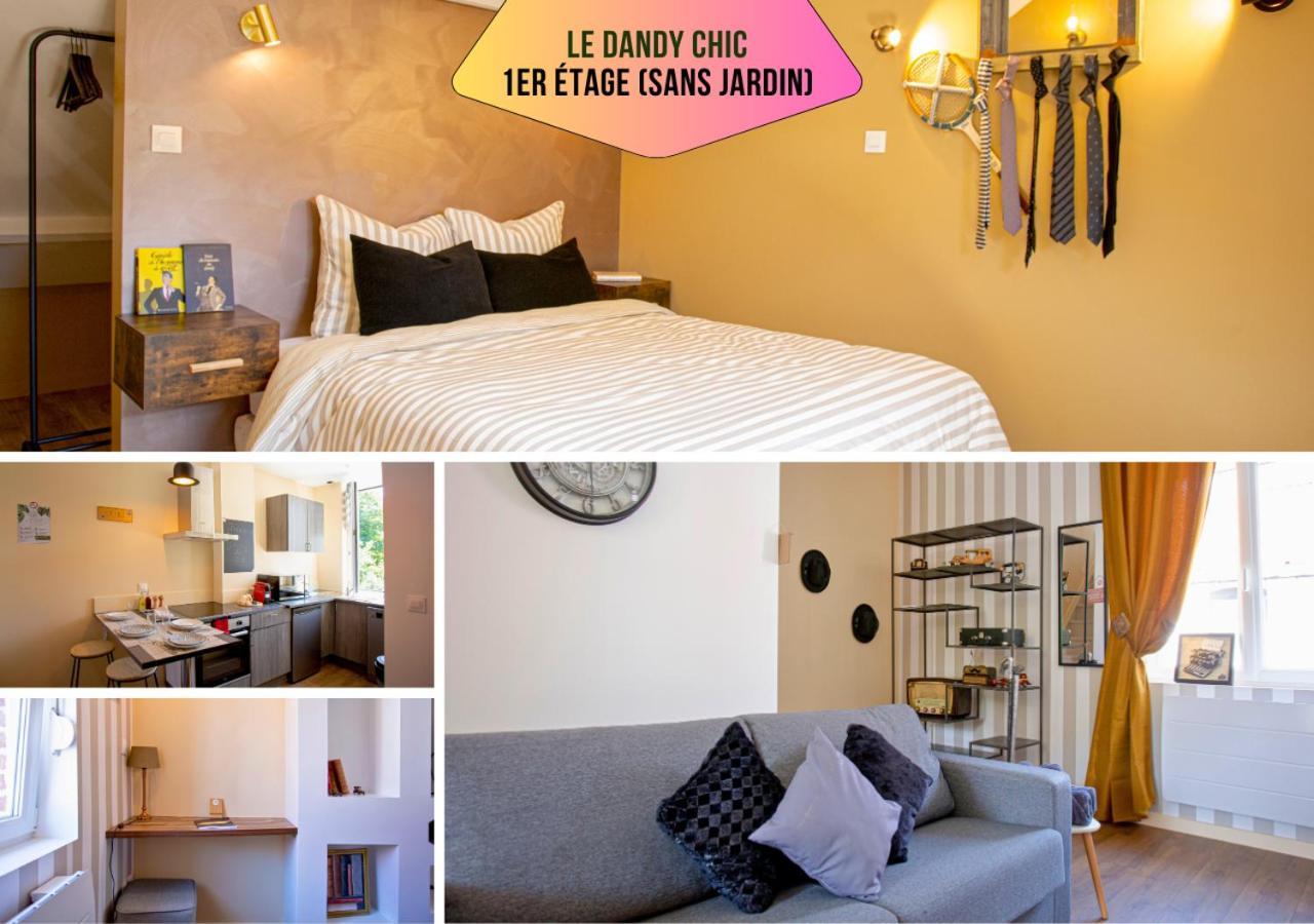 Ideal Pro & Couple - 2 Logements Theme Boho Chic Rdc & Dandy 1Er Etage - Quartier Calme - Jardin - Wifi Hd - Smart Tv - Parking Gratuit - Proche Centre & Transports - Ask Home Valenciennes Exterior photo